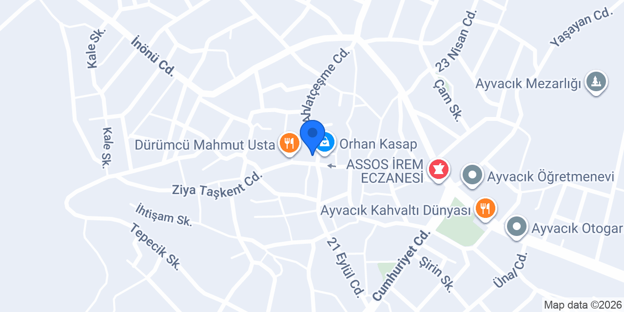 Ergün Peynircilik konumu