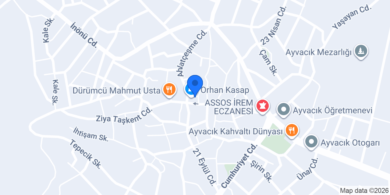 Körfez Lokantası konumu
