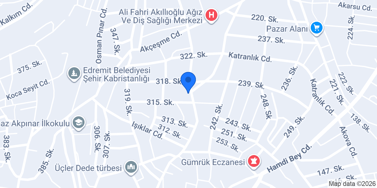 SOV Yapı İnşaat konumu