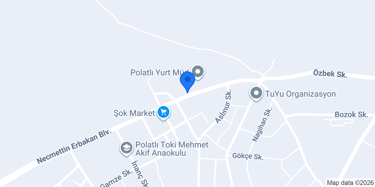 Aksüt Temizlik ve Ambalaj Ürünleri konumu