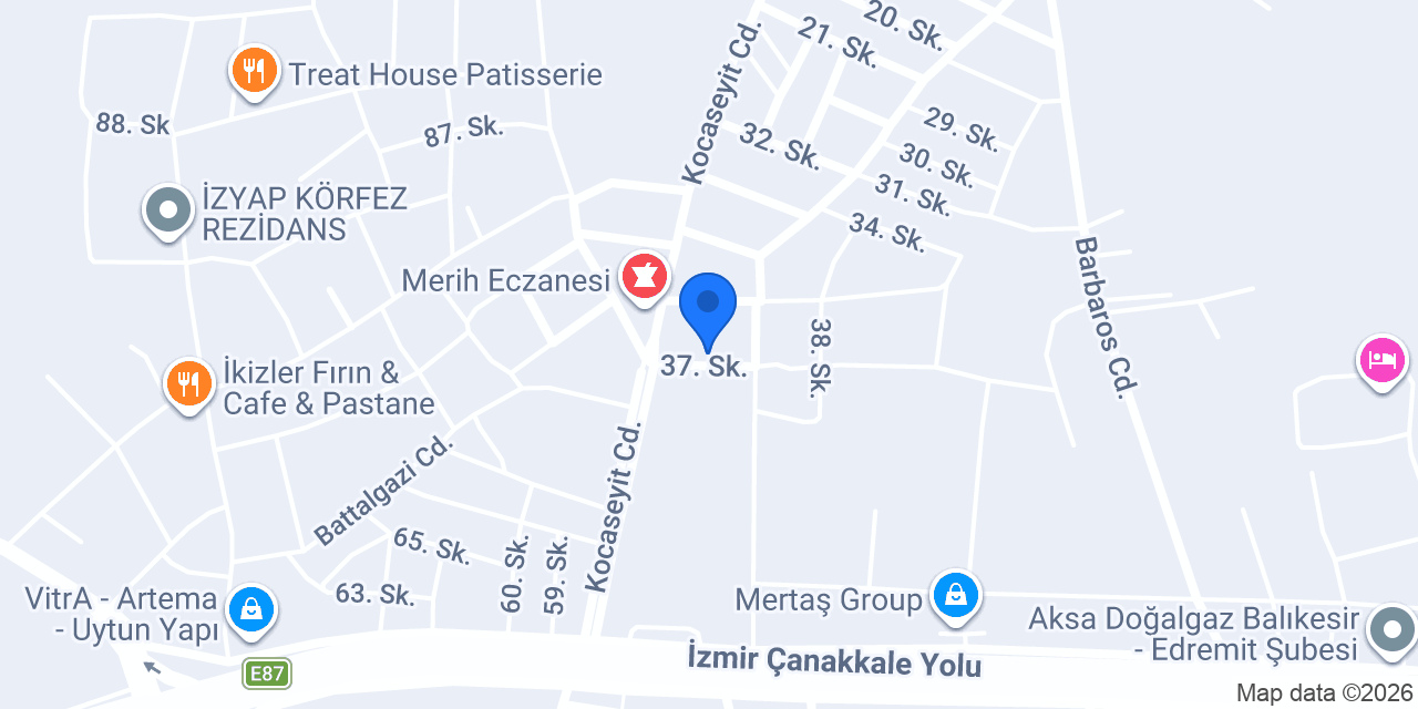 Ustam Dekorasyon konumu
