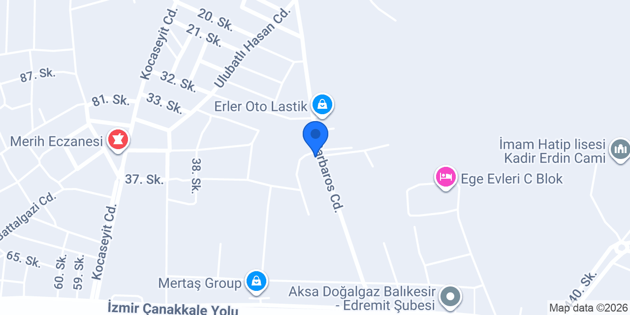 Dora Kids Edremit konumu