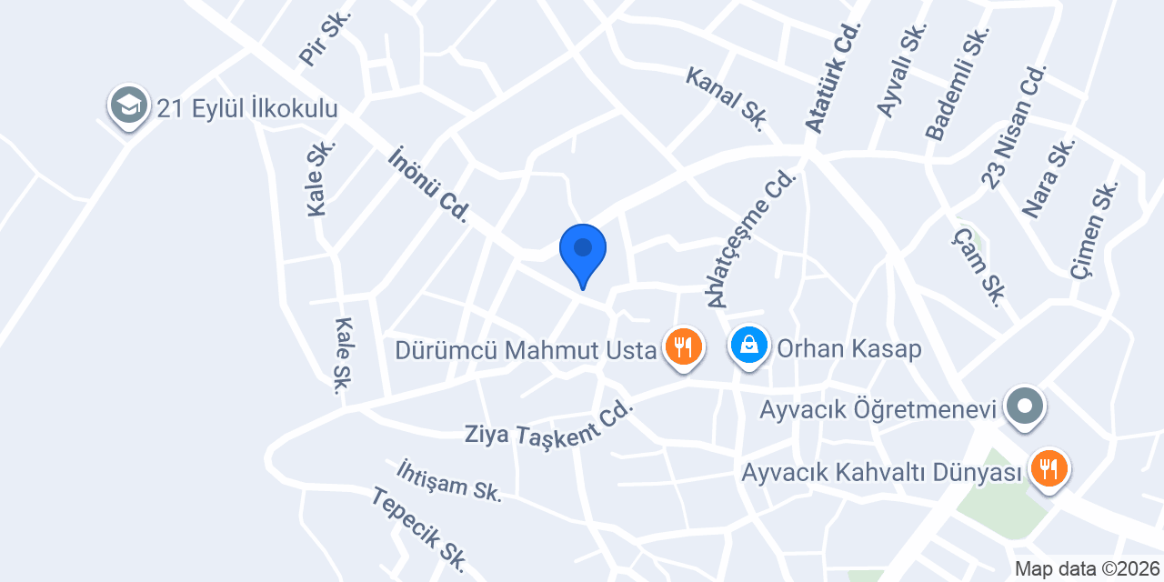 Ayvacık umut sondaj konumu