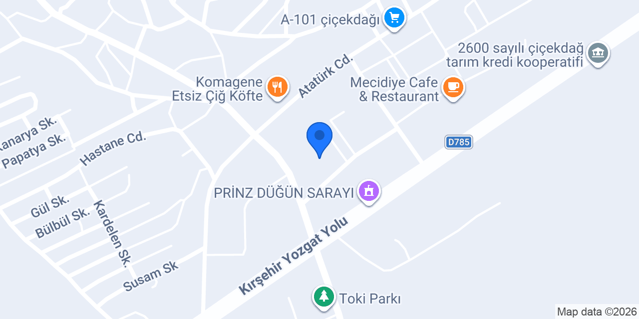 Şehit Ahmet Taş Anadolu Lisesi konumu