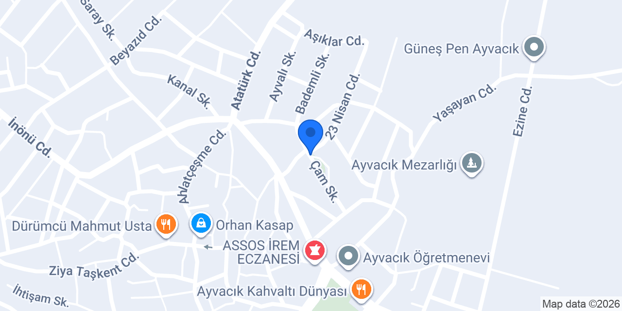 BRY Börek konumu