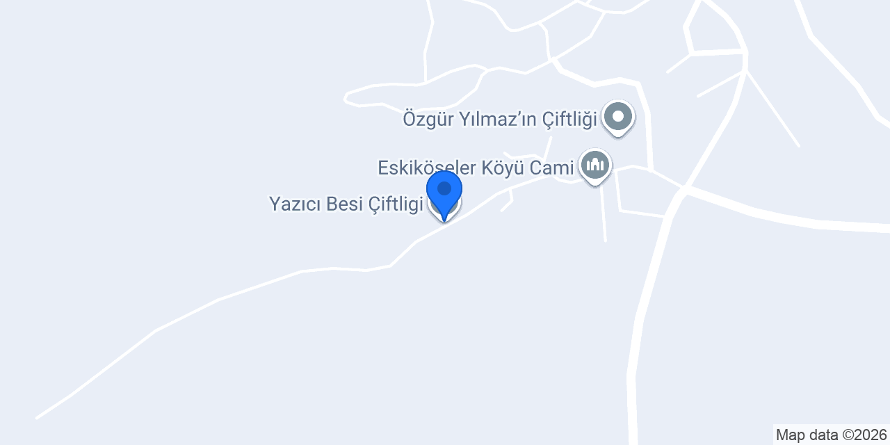 Yazıcı Besi Çiftligi konumu