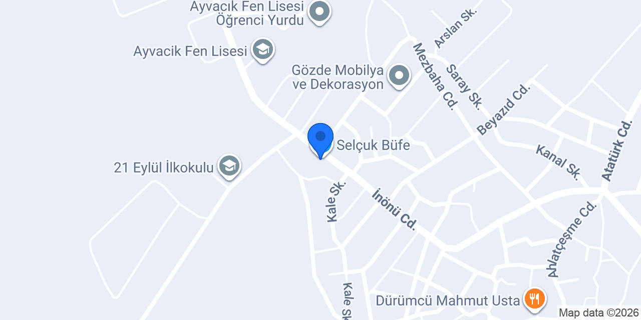 Selçuk Büfe konumu