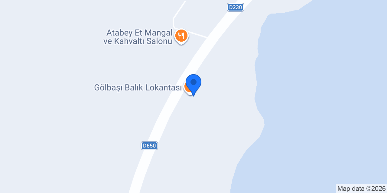 Gölbaşı Balık Lokantası konumu
