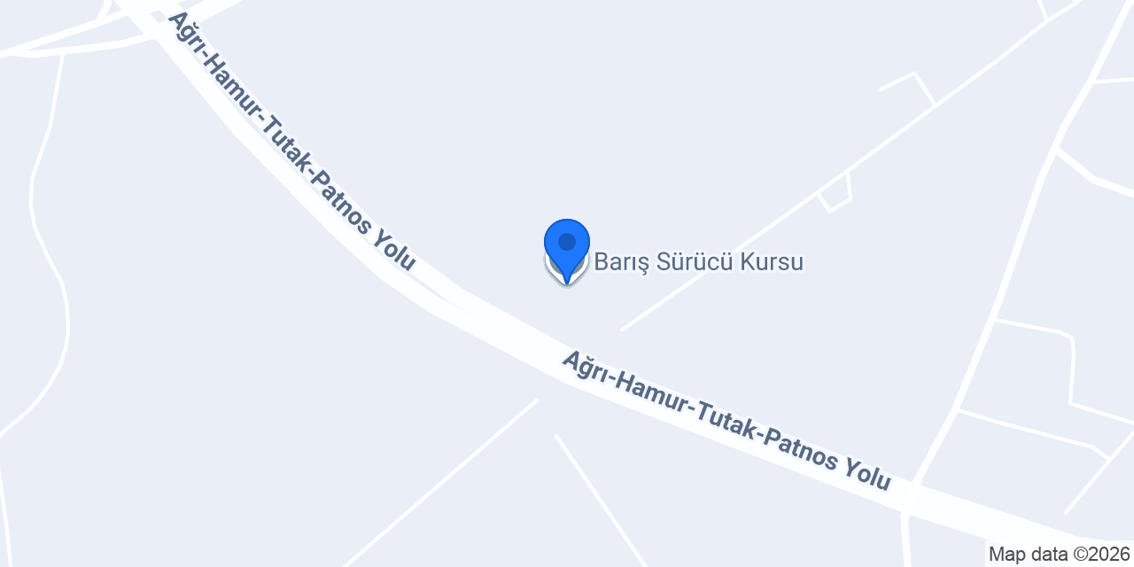 Barış Sürücü Kursu konumu