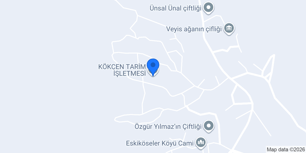 KÖKÇEN TARİM İŞLETMESİ konumu