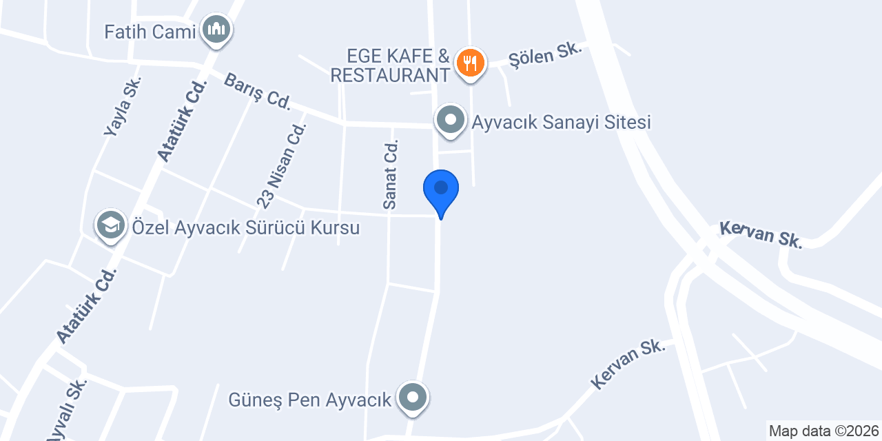 Kurtoğlu Pen konumu