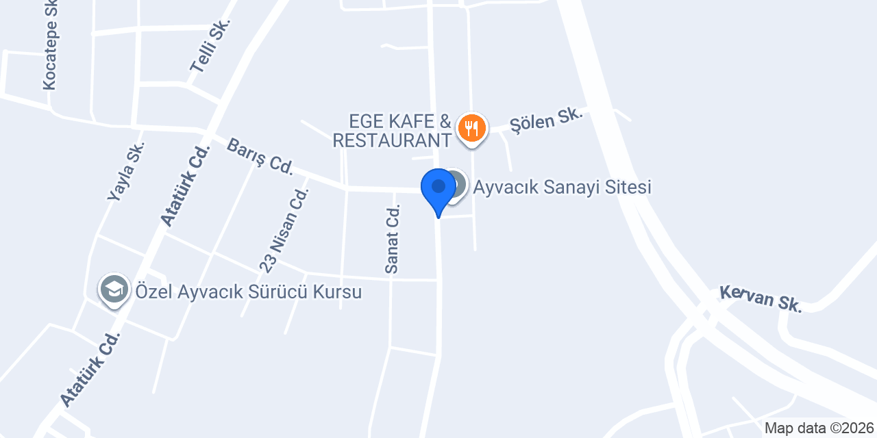 DAYI DİZEL SERVİS konumu