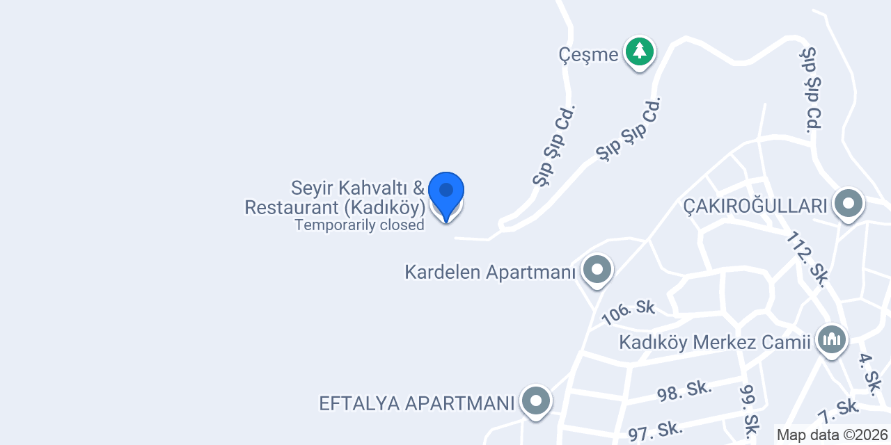 Seyir Kahvaltı & Restaurant (Kadıköy) konumu