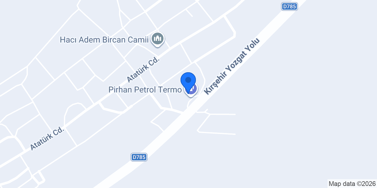 Pirhan Petrol Termo konumu