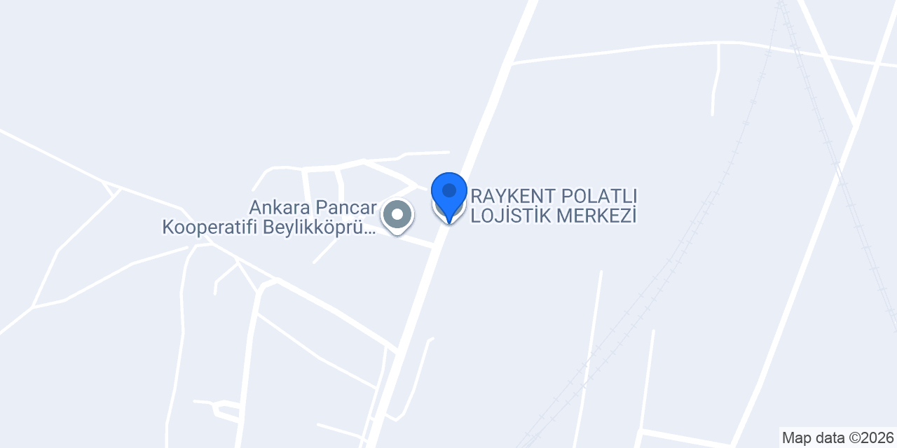 RAYKENT POLATLI LOJİSTİK MERKEZİ konumu