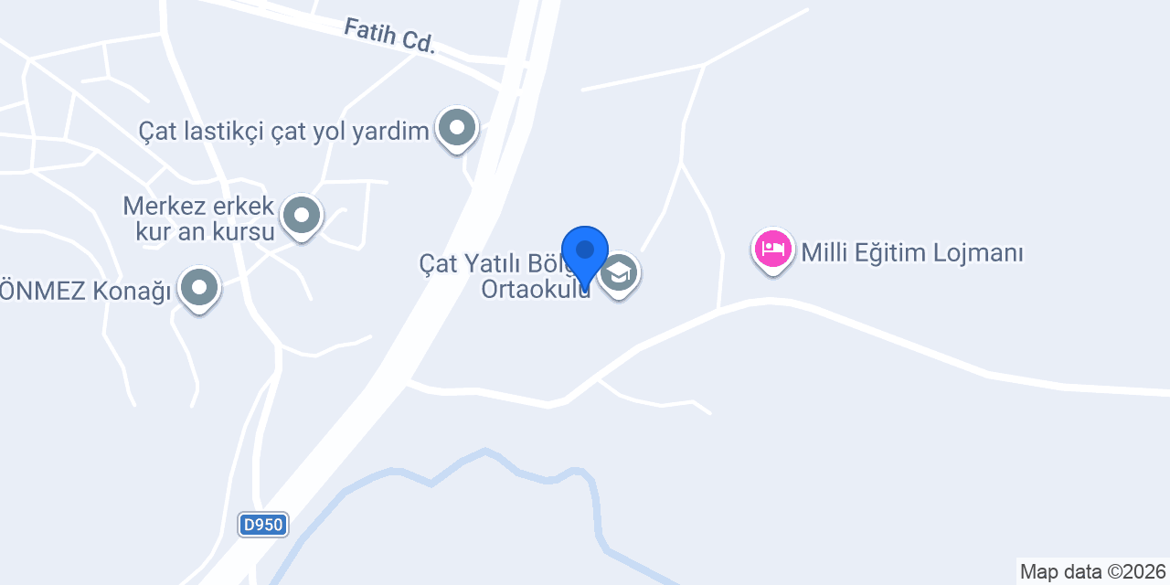 ÇAT İLKOKULU konumu