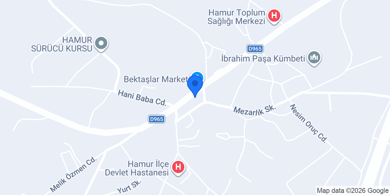 Ekincik İlköğretim Okulu konumu