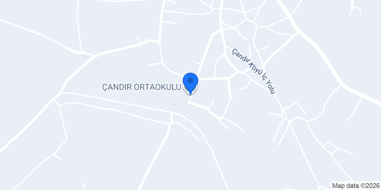 ÇANDIR ORTAOKULU konumu