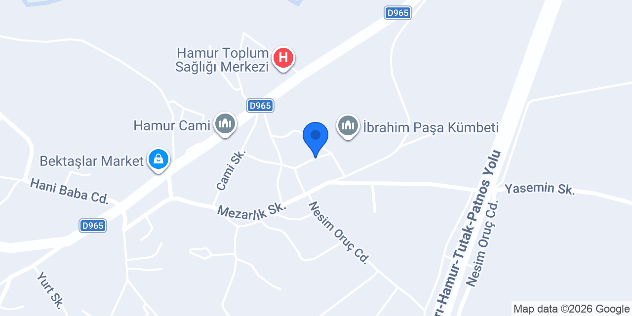Hamur İlçe Emniyet Amirliği konumu