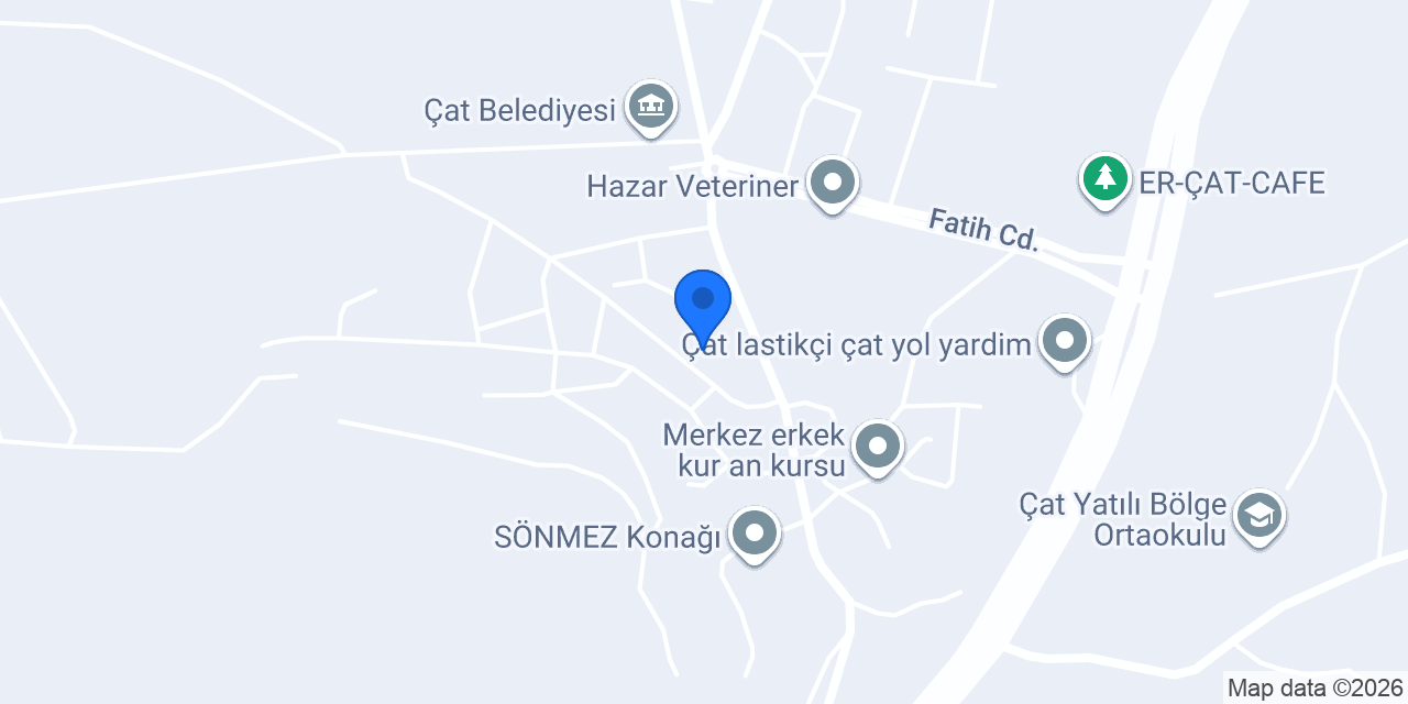 Çat İmam Hatip Ortaokulu konumu