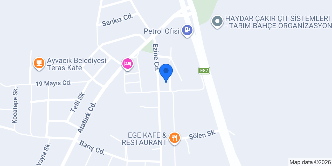 Avkıran motor konumu