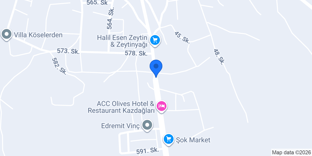 CİHANGİR ZEYTİNCİLİK konumu