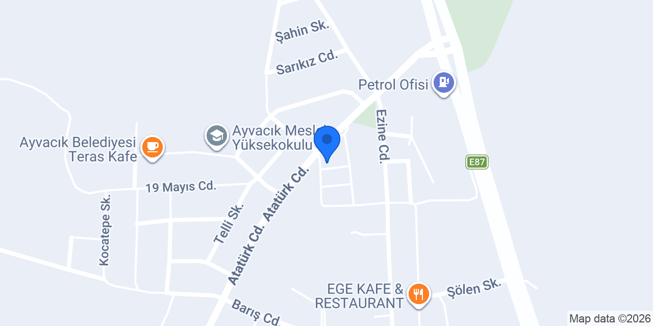 Noyan Pansiyon konumu