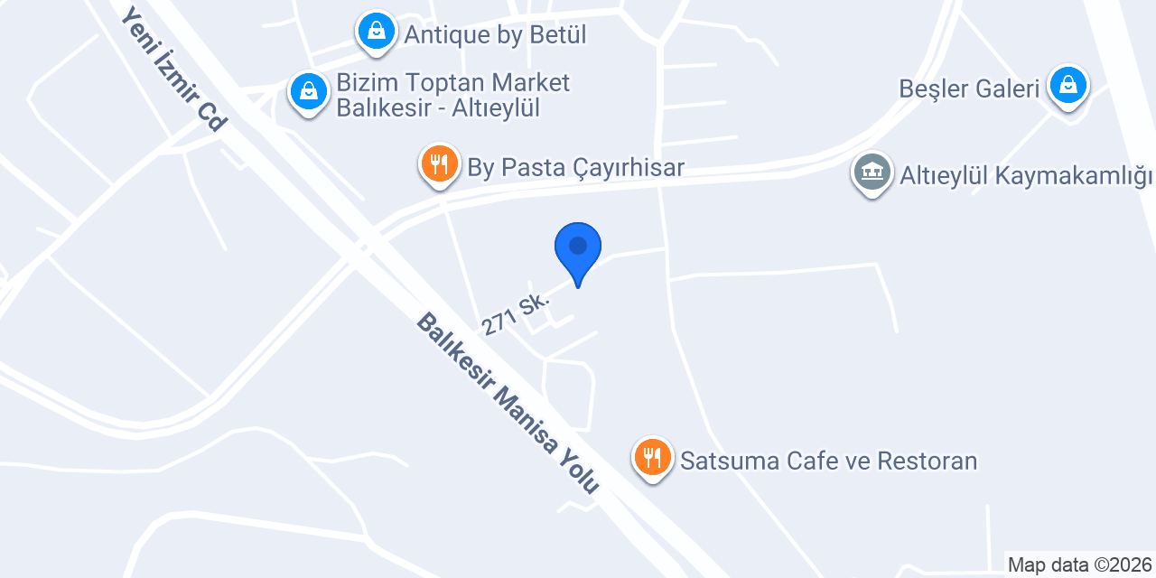 Çayırhisar Sucukları konumu