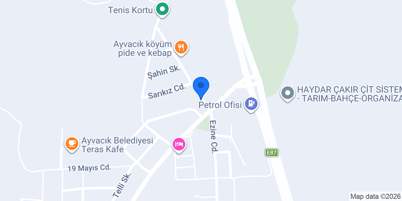 TROYA İNŞAAT konumu