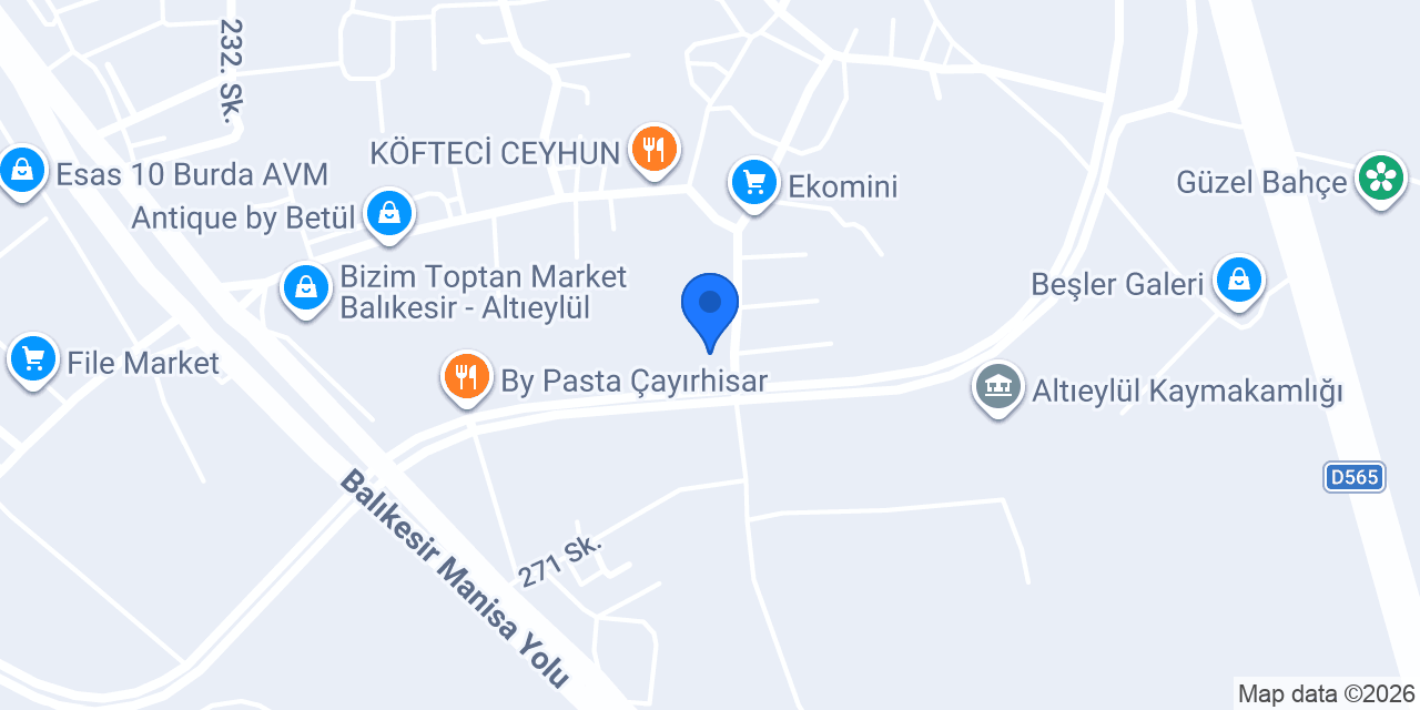 Acar çifliği küçükbaş konumu