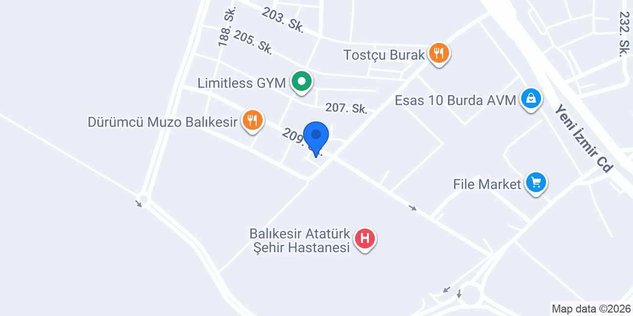 Özen Eczanesi konumu