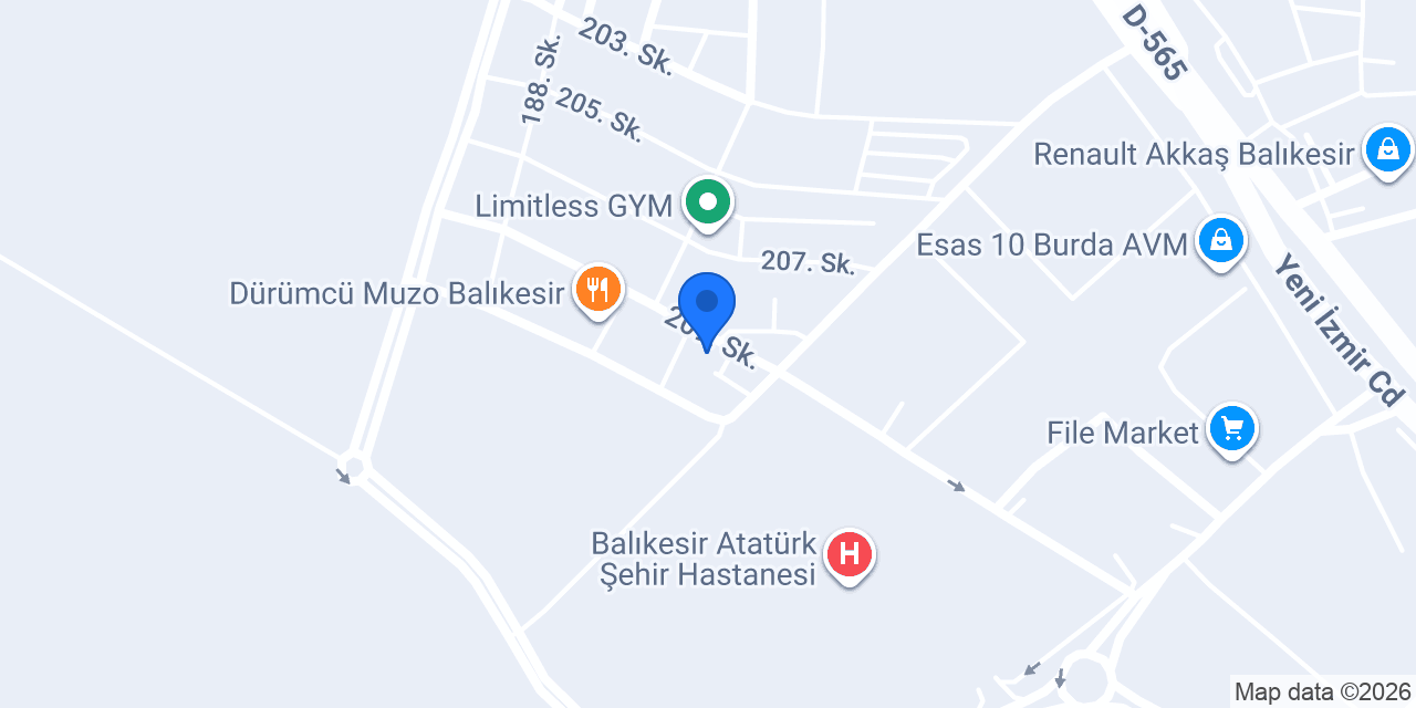 Özen Izgara konumu