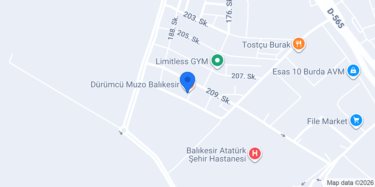 BALIKESİR AY MEDİKAL konumu