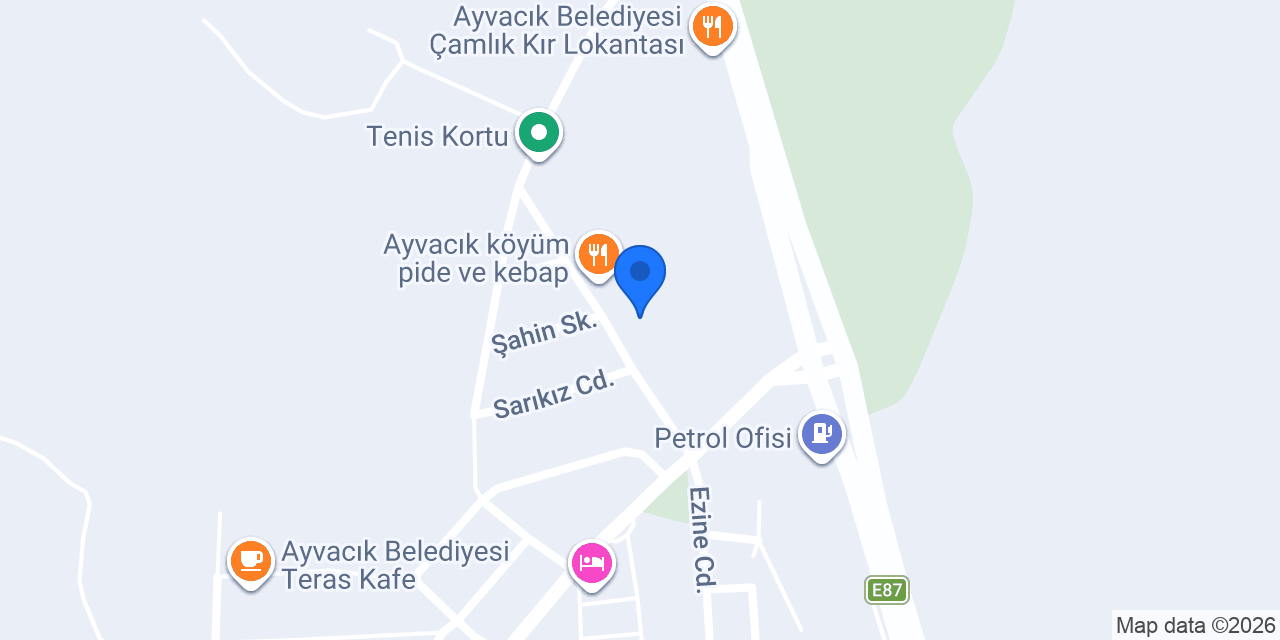 Kozalak Bistro konumu