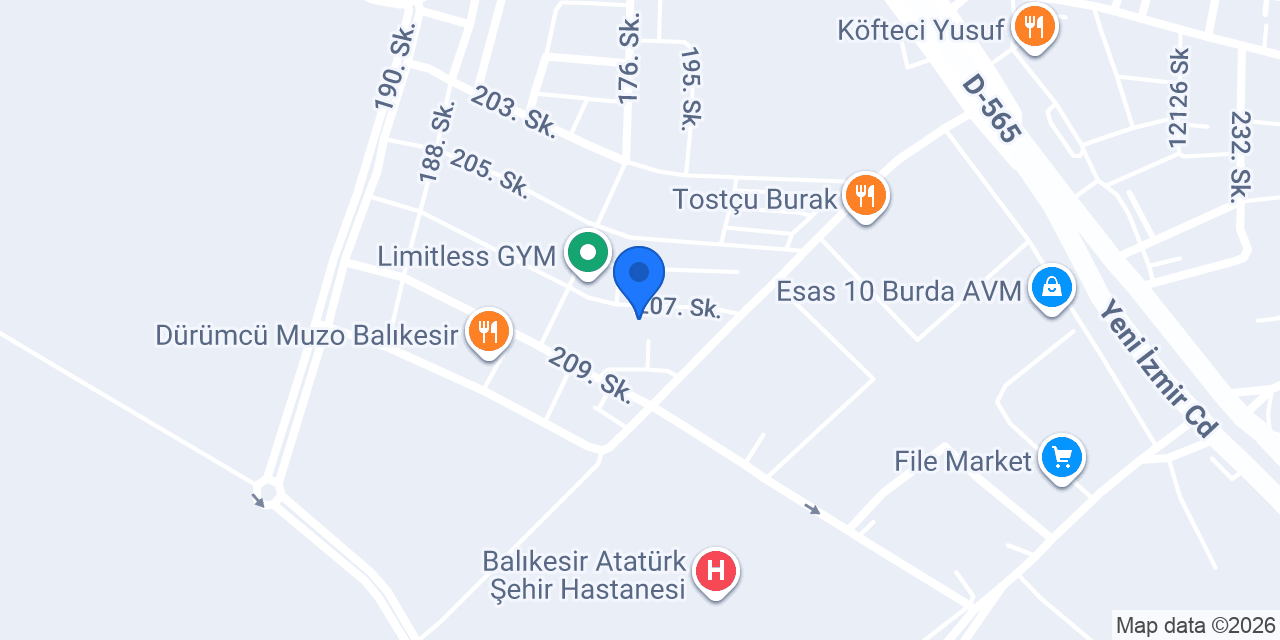 Narçiçeği Eczanesi konumu