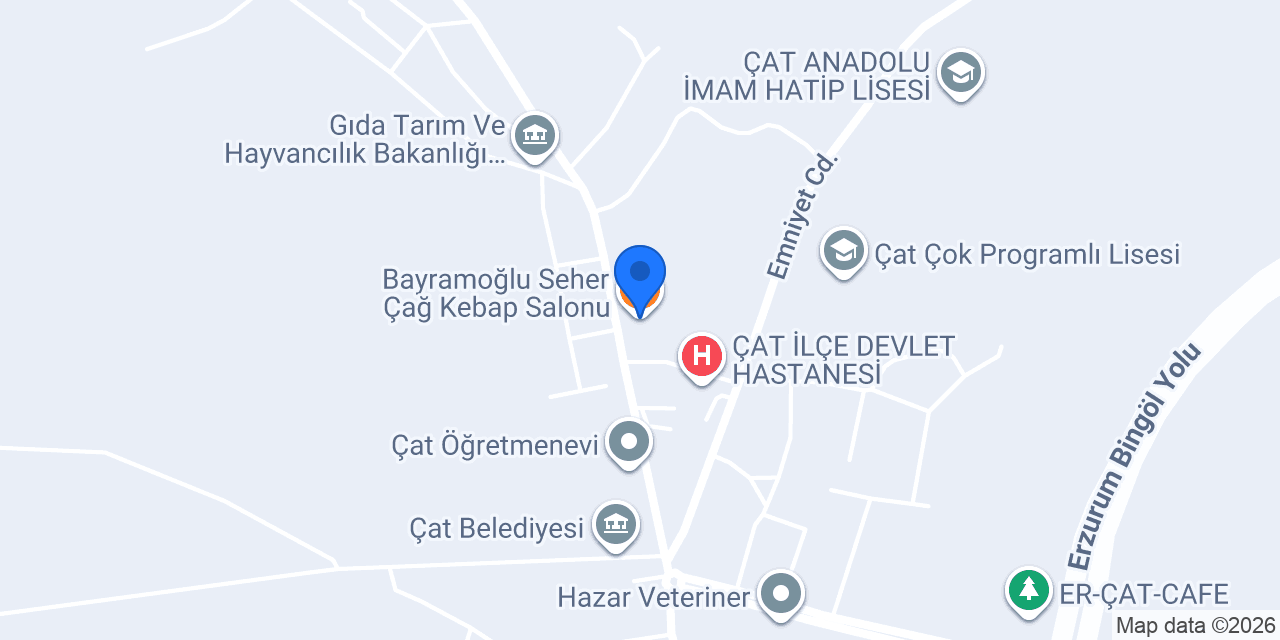 Bayramoğlu Seher Çağ Kebap Salonu konumu