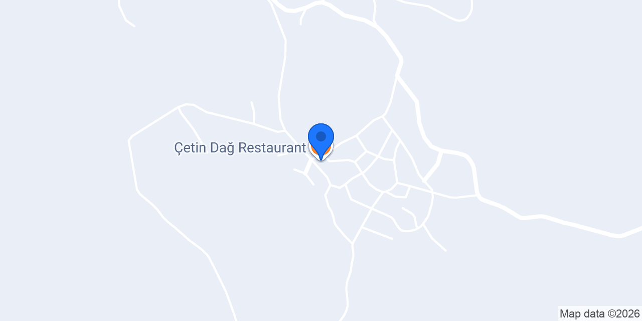 Çetin Dağ Restaurant konumu