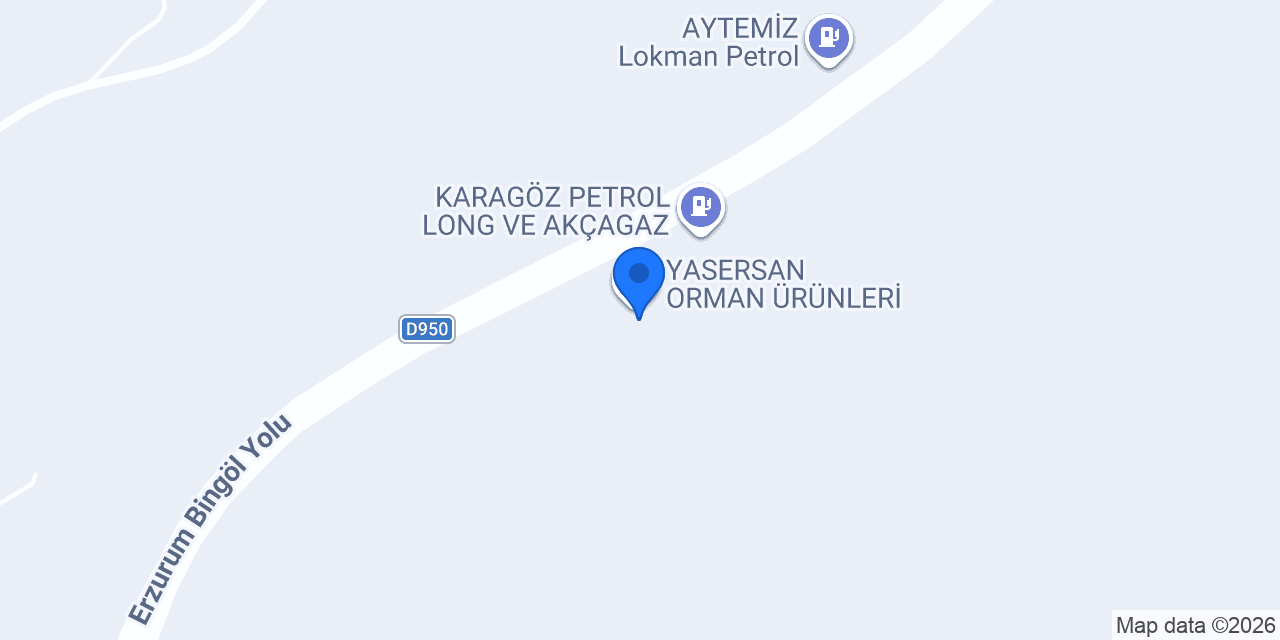 YASERSAN ORMAN ÜRÜNLERİ konumu