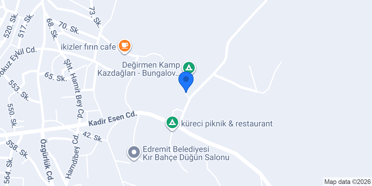 Davutun Yeri Anıl Piknik konumu