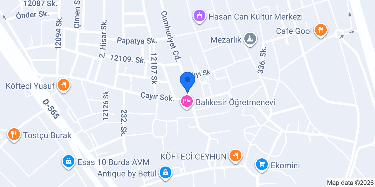 Avukat Esra Bağcıoğlu konumu