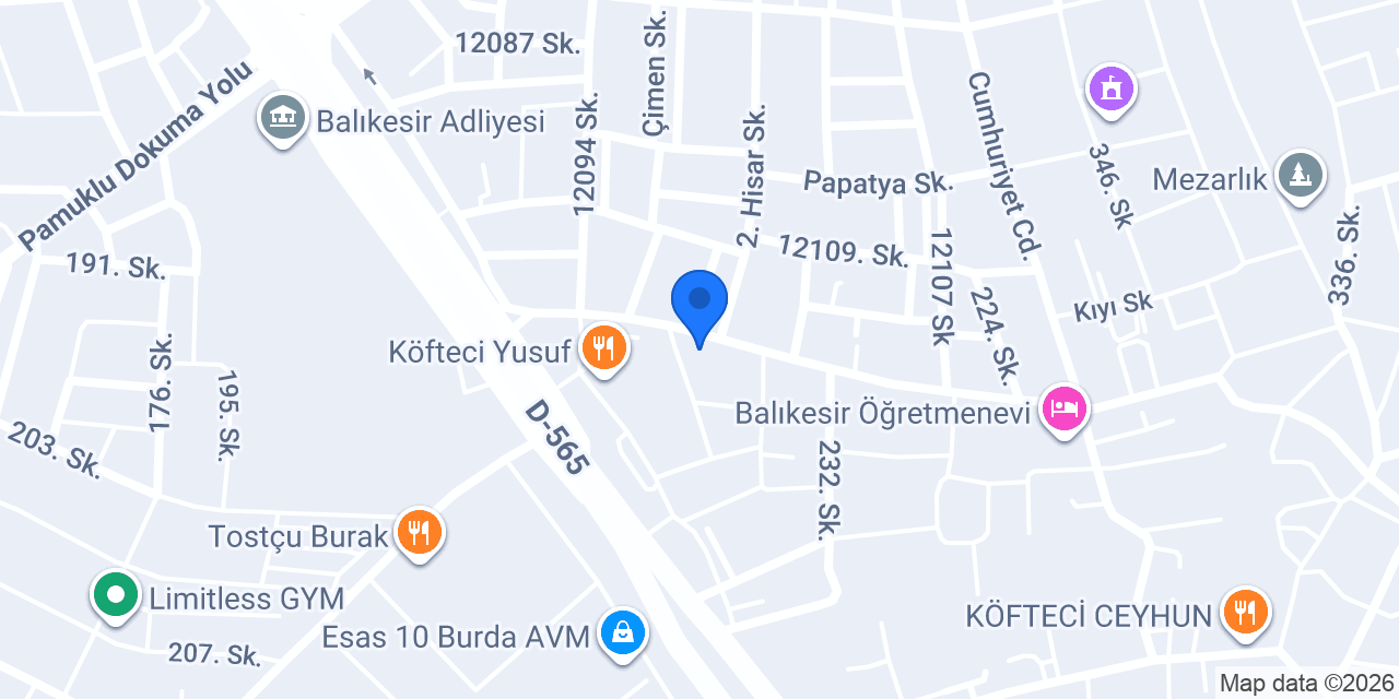 Dt.Zekai KAFAOĞLU konumu