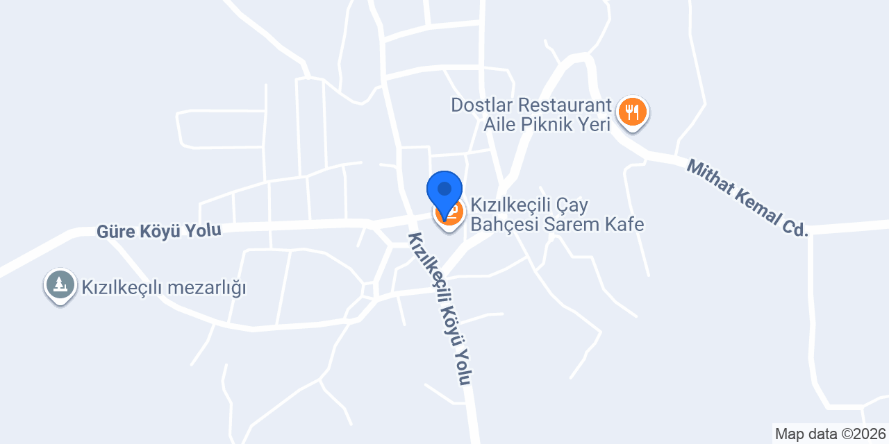Kızılkeçili Odun Fırını konumu