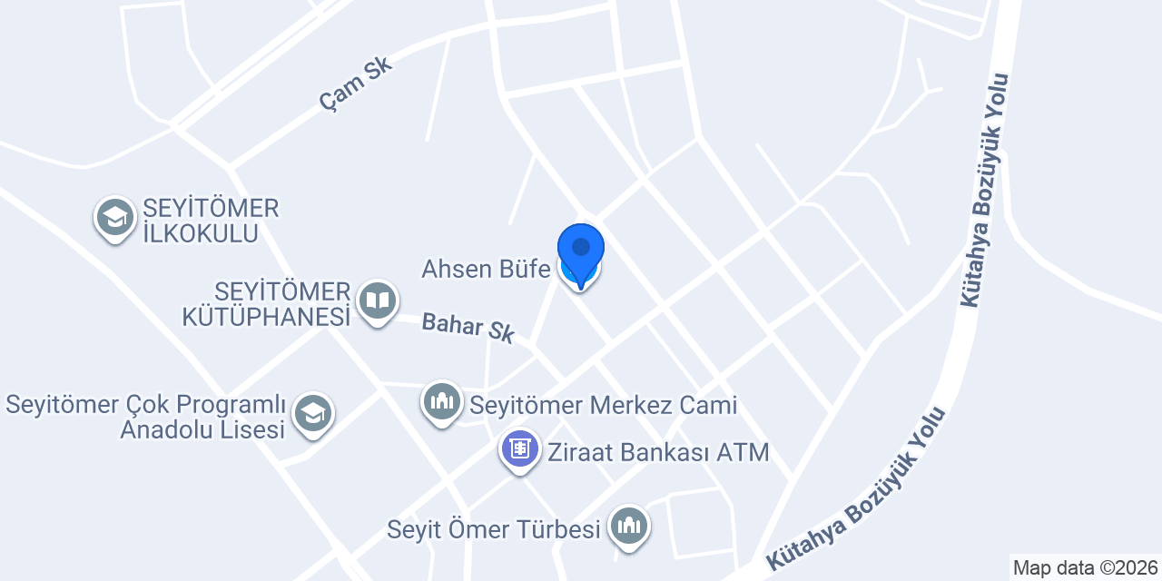 Ahsen Büfe konumu