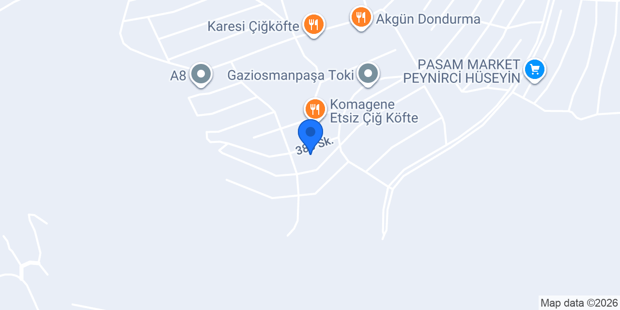 Dinç Tavukçuluk konumu