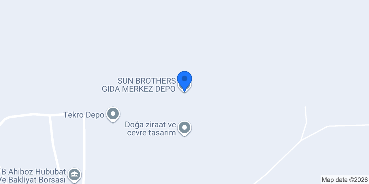 SUN BROTHERS GIDA MERKEZ DEPO konumu