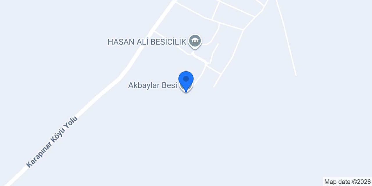 Akbaylar Besi konumu