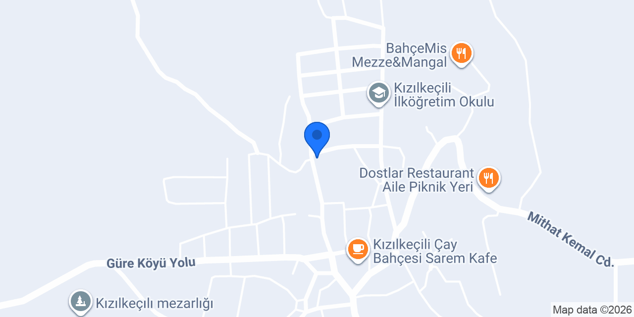 Kızılkeçili Kasabı konumu