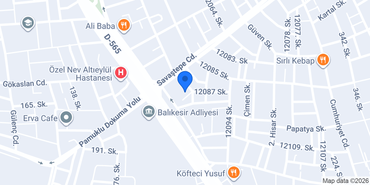 ON SİGORTA (4. NOTER ŞUBE) konumu