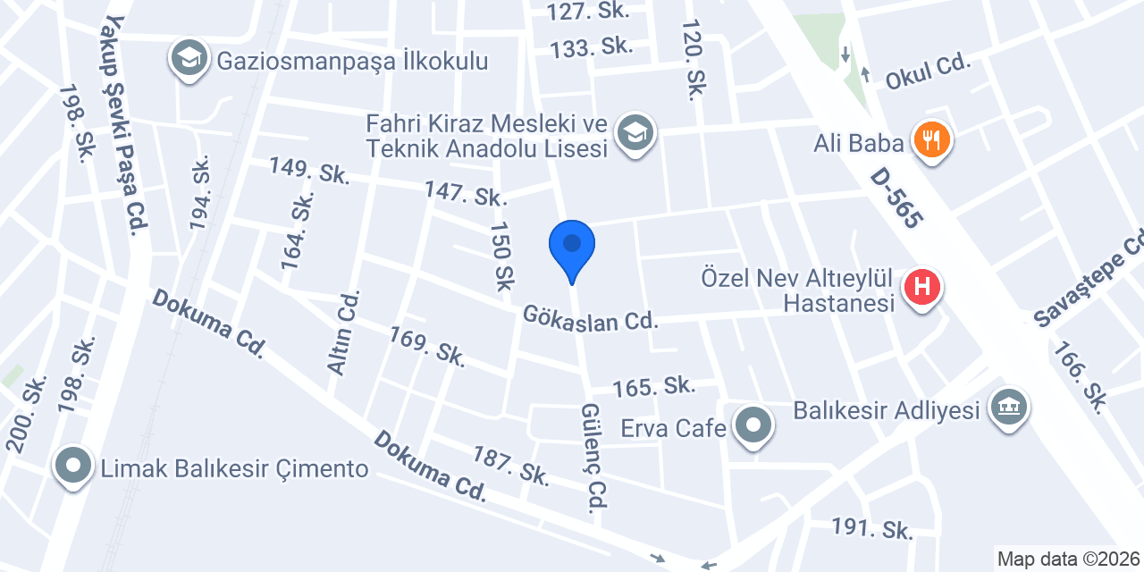 balnova gayrimenkul konumu