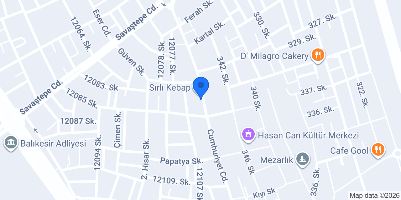 Han Erkek Kuaförü konumu